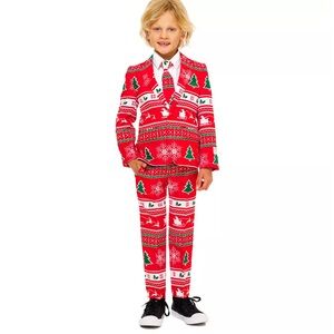 Opposuits Winter Wonderland Boys Christmas Suit sz 6